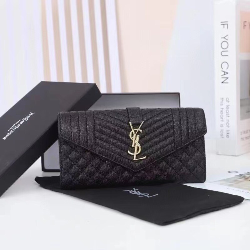 YSL Cassandre Envelope Long Wallet